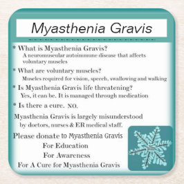 Porta-copo De Papel Quadrado Doenças do sistema imunitário