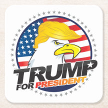 Donald Trump Para O Presidente Eagle Hair Porta co