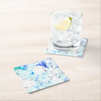 Porta-copo De Papel Quadrado DreamAbstract BlueArt 