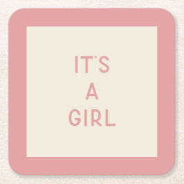 Porta-copo De Papel Quadrado É uma Porta copos de papel de Chá de fraldas