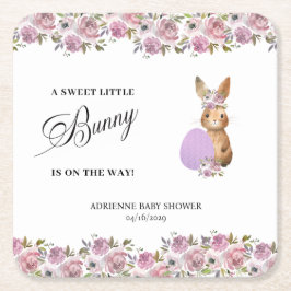 Porta-copo De Papel Quadrado Easter Drinks Baby Shower 