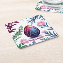 Elegant Easter Egg Botanical Art