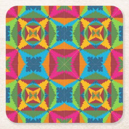 Porta-copo De Papel Quadrado Elogio do Natal