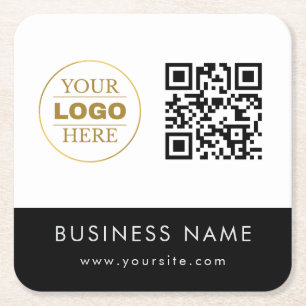 Porta-copo De Papel Quadrado Empresa Personalizada Profissional