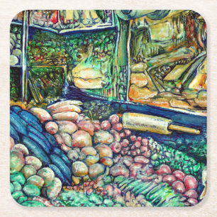 Porta-copo De Papel Quadrado Enceladus