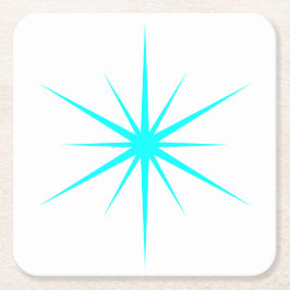 Porta-copo De Papel Quadrado Escolha qualquer Meio século de cor moderno de ini