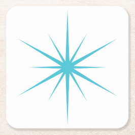 Porta-copo De Papel Quadrado Escolha qualquer Meio século de cor moderno de ini