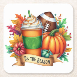 Porta-copo De Papel Quadrado Esta é a estação