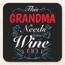 Esta Vovó Precisa De Vinho.