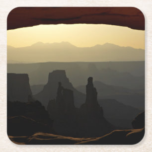 Porta-copo De Papel Quadrado Estados Unidos, Utah, Parque Nacional Canyonlands 