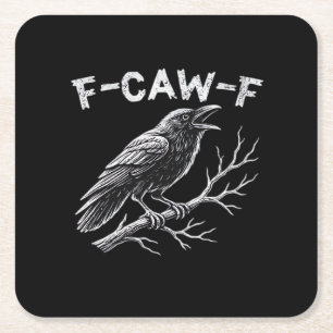 Porta-copo De Papel Quadrado Estilo Retro Clássico F-Caw-F