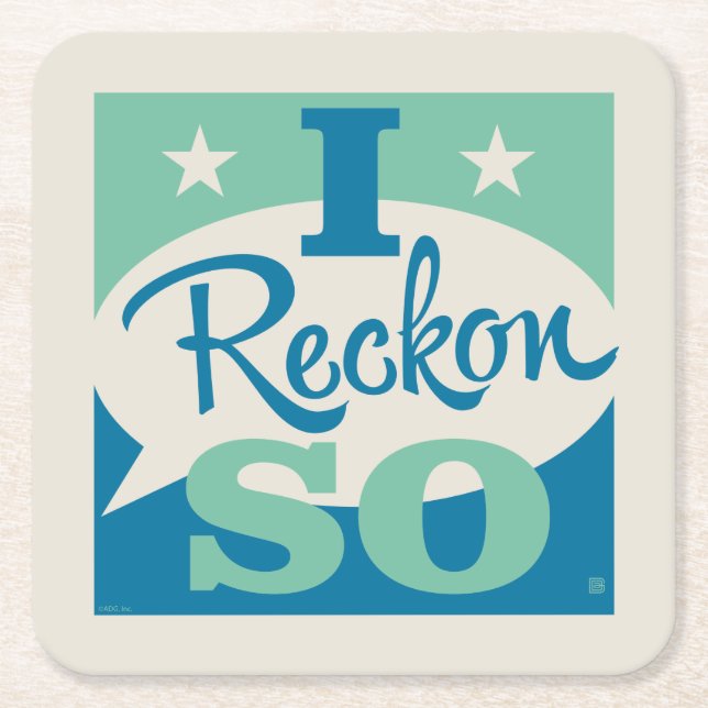 Porta-copo De Papel Quadrado Eu Acho Que Sim (Frente)