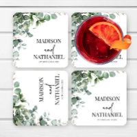 Eucalipto Verde Deixa Casamento Botânico Verde