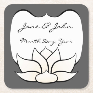 Porta-copo De Papel Quadrado Excelente Lotus na Porta copos de papel branco e i