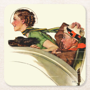 Porta-copo De Papel Quadrado Exhilaration