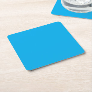 Porta-copo De Papel Quadrado Experimente a Beleza de um Céu Azul Limpo