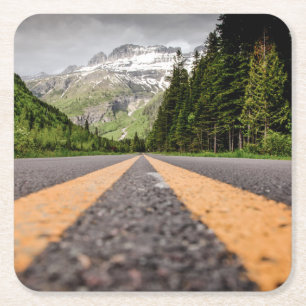 Porta-copo De Papel Quadrado Explore