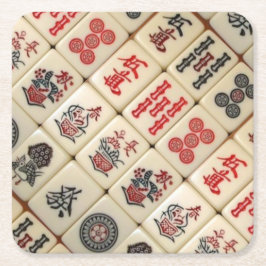 Porta-copo De Papel Quadrado Expressão oriental