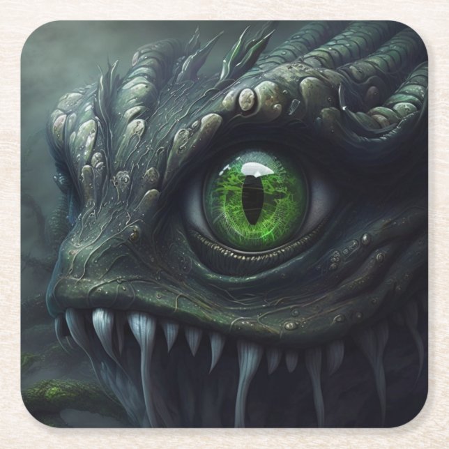 Porta-copo De Papel Quadrado Eye (Frente)