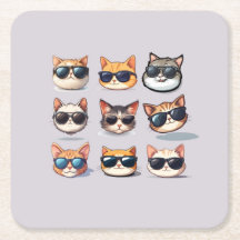 Feline Frenzy - Porta copos de papel para o tema C