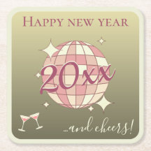 Feliz ano novo 2025 anos de festa de ouro rosa