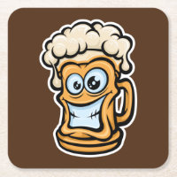 Feliz Cama De Cerveja, Ilustração Engraçada