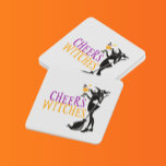 Porta-copo De Papel Quadrado Feliz Festa de Bruxas de Feliz Halloween<br><div class="desc">Este design foi criado através da arte digital. Pode ser personalizado clicando no botão personalizar e alterando a cor, adicionando um nome, iniciais ou as suas palavras favoritas. Entre em contato comigo em colorflowcreations@gmail.com se você quiser usar este design em outro produto. Compre minha pintura de acrílico abstrato original para...</div>