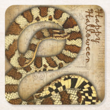 Feliz Halloween Vintage Cobras Portas copos