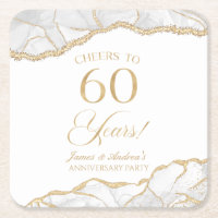 Festa de 60 anos do Elegante White Dourado Agate