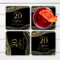 Festa de Aniversário de 20 anos em Ágata Preta e D