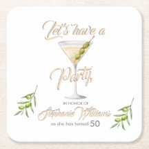 Festa de Aniversário de 50 anos da Mulher Coquetel