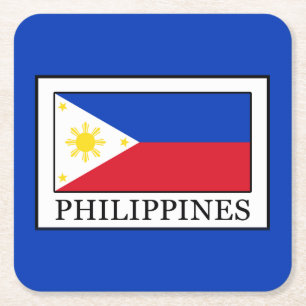 Porta-copo De Papel Quadrado Filipinas