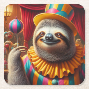 Porta-copo De Papel Quadrado Flor de Lama