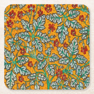 Porta-copo De Papel Quadrado Flores Amarelas de Betty