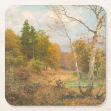 Floresta do outono - Heinrich Böhmer