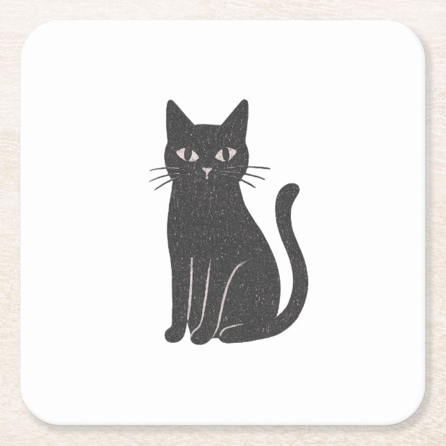 Porta-copo De Papel Quadrado Fogos e delitos (Frente)