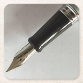 Porta-copo De Papel Quadrado Fonte de Caneta