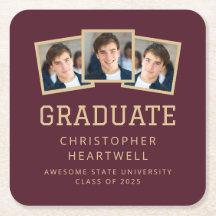 formando 3-Photo Burgundy 2025 Dourado