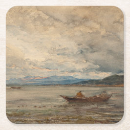 Porta-copo De Papel Quadrado Fos, Environs De Martigues - Félix Ziem