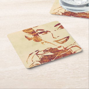 Porta-copo De Papel Quadrado Fotografador retrovisor