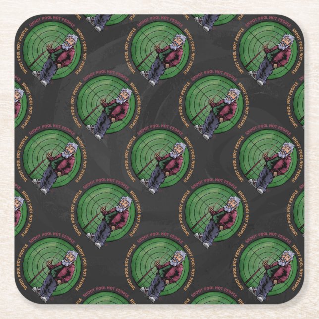 Porta-copo De Papel Quadrado Fotografar piscina não Pessoas (Frente)