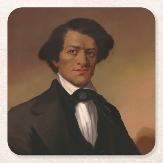 Porta-copo De Papel Quadrado Fr3d3 rick Bailey Douglass: Legenda dos Direitos C (Frente)