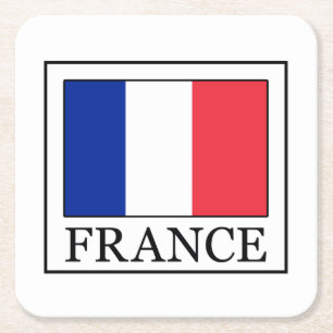 Porta-copo De Papel Quadrado França