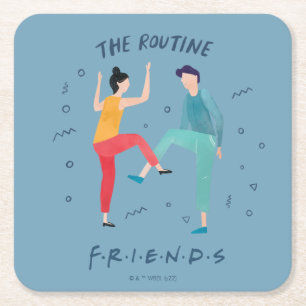 Porta-copo De Papel Quadrado FRIENDS™ A Rotina