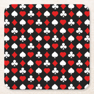 Porta-copo De Papel Quadrado Fundo com ternos