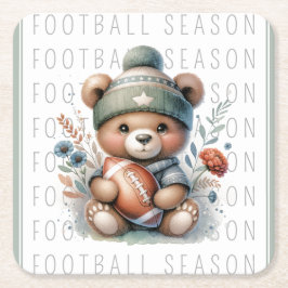 Porta-copo De Papel Quadrado Futebol Personalizado Cinto