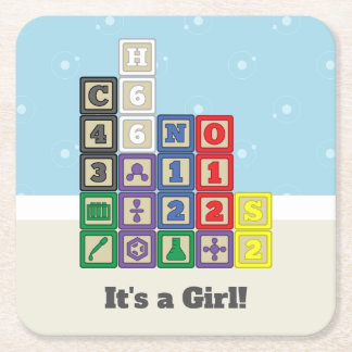 Porta-copo De Papel Quadrado Futuras Portas copos de papel para blocos de Quími