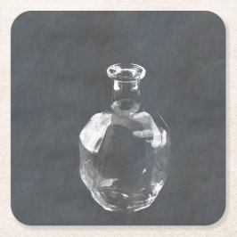 Porta-copo De Papel Quadrado Garrafa