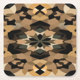 Porta-copo De Papel Quadrado Geometric barware coasters