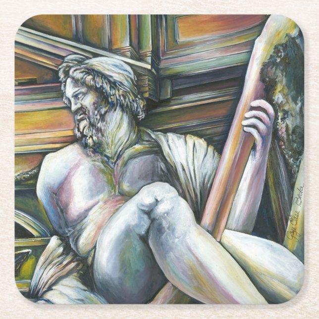 Porta-copo De Papel Quadrado Gesamtkunstwerk (Frente)